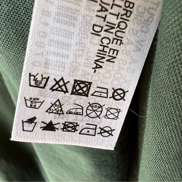 ZARA OPEN CROCHET LACE LONG SLEEVE MAXI DRESS FOREST GREEN MEDIUM NWT - Picture 10 of 16